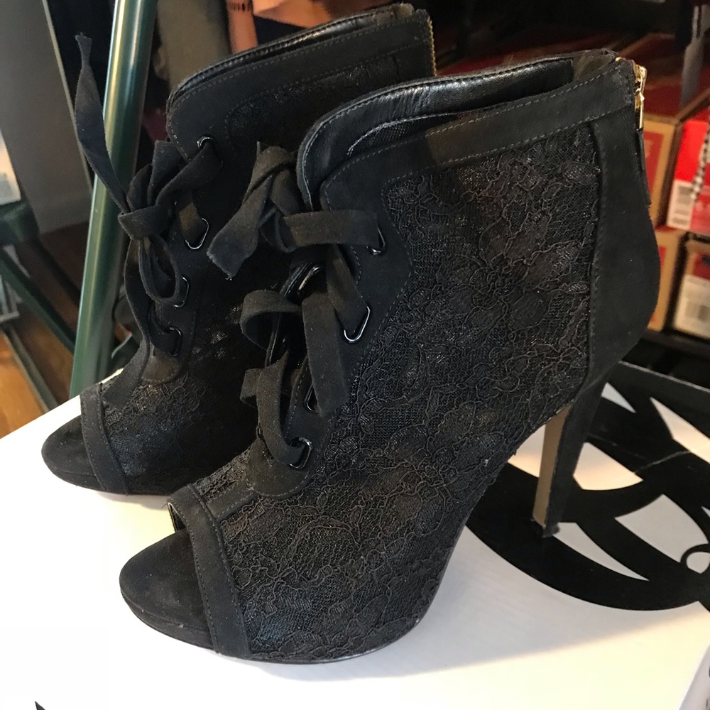 Nine West lace bootie